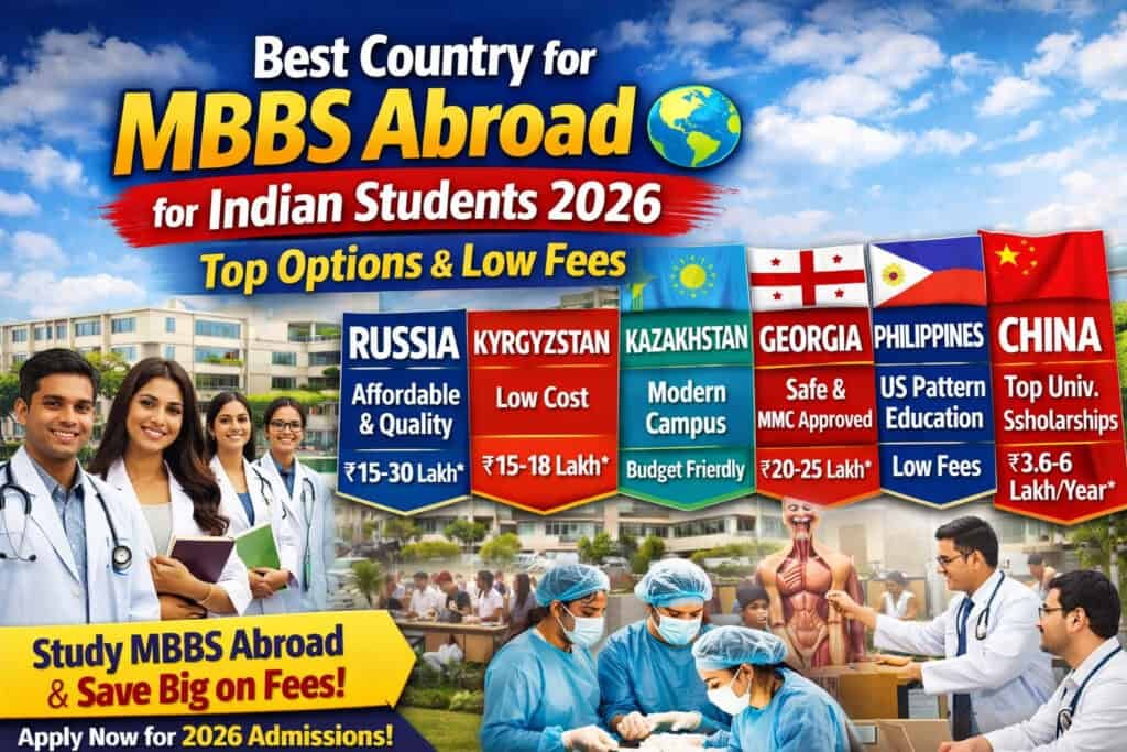 π©Ί Best Country for MBBS Abroad β Donβt Make This Costly Mistake! π° Top 7 Low Cost & Safe Options Best Country for MBBS Abroad