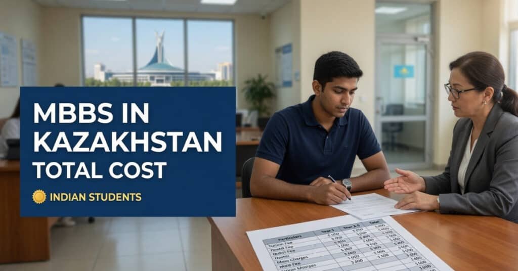 ๐MBBS in Kazakhstan Total Cost for Indian Students โ No 1 Best Complete Guide MBBS in Kazakhstan Total Cost for Indian Students - Complete Fees Including Hostel Guide