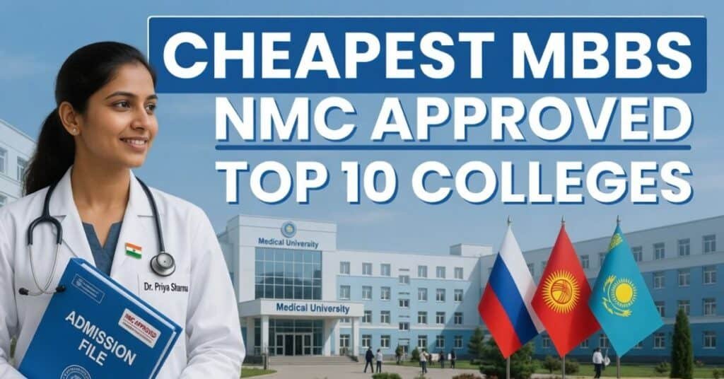 π° Cheapest NMC Approved MBBS Universities for Indian Students β Full Guide Top 10 Collages Cheapest NMC Approved MBBS Universities for Indian Students